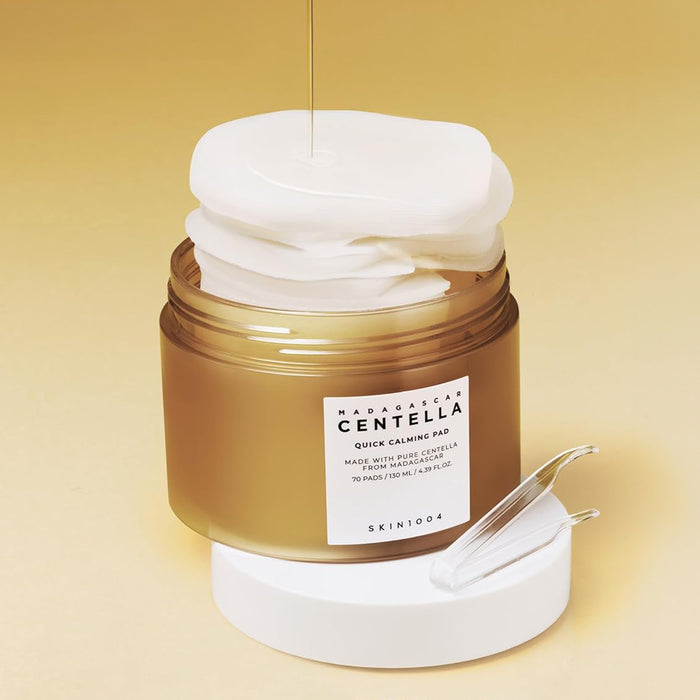 SKIN1004 Madagascar Centella Quick Calming Pad - tonizuojantys diskeliai veidui