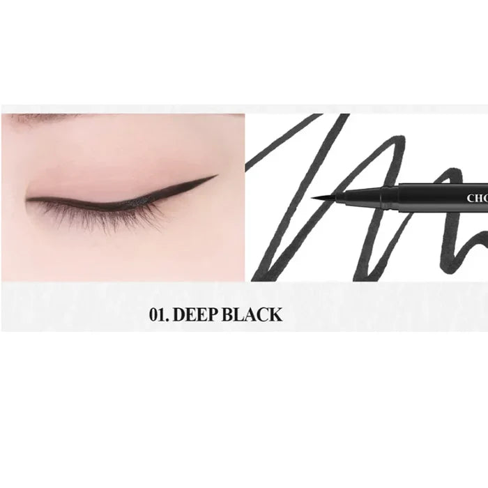 SKINFOOD Choco Shade Brush Eyeliner قلم ايلاينر للعيون من سكنفود