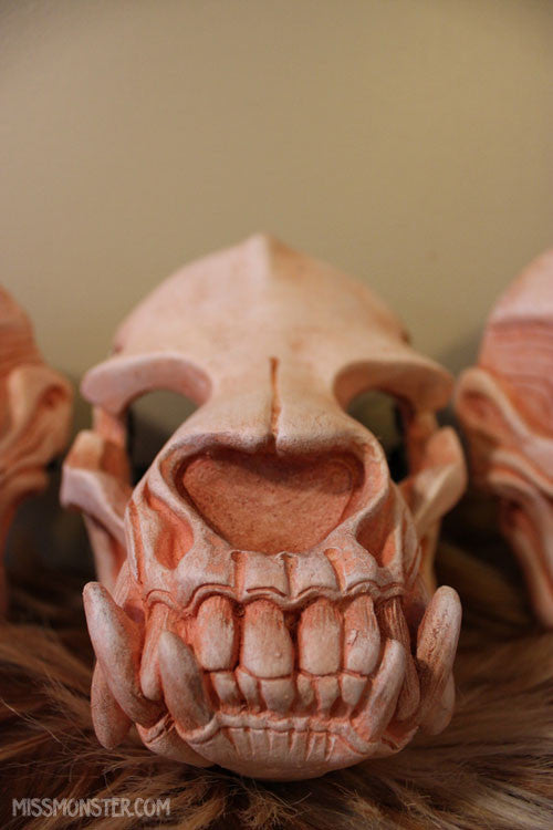 SKULL MASK- BONE COLOR