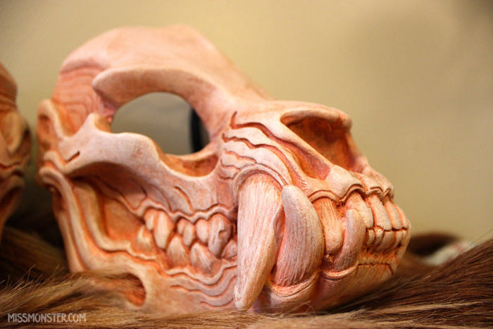 SKULL MASK- BONE COLOR