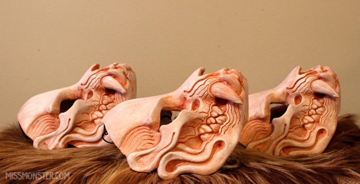 SKULL MASK- BONE COLOR