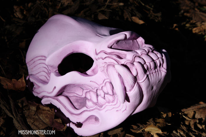SKULL MASK- PRETTY PRINCESS LILAC