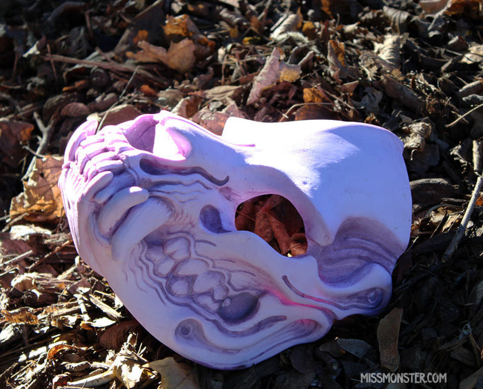 SKULL MASK- PRETTY PRINCESS LILAC