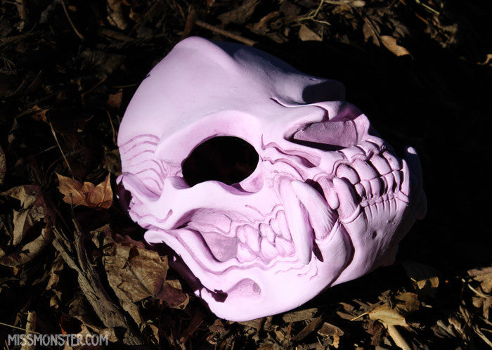 SKULL MASK- PRETTY PRINCESS LILAC
