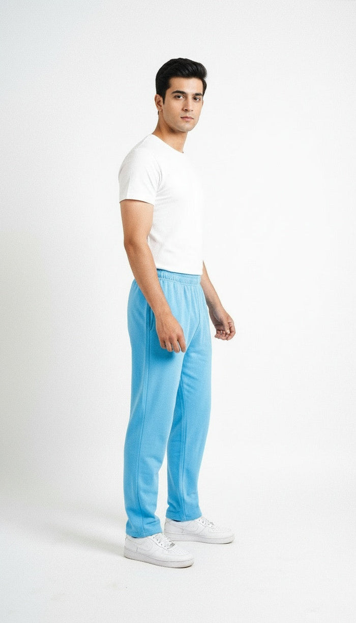 Sky Blue Baggy Joggers