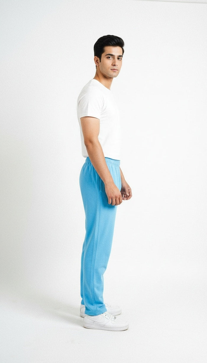 Sky Blue Baggy Joggers