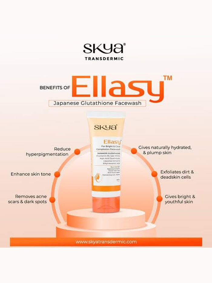 Skya Ellasy Face Wash Bright & Clear Complexion (100 ml)