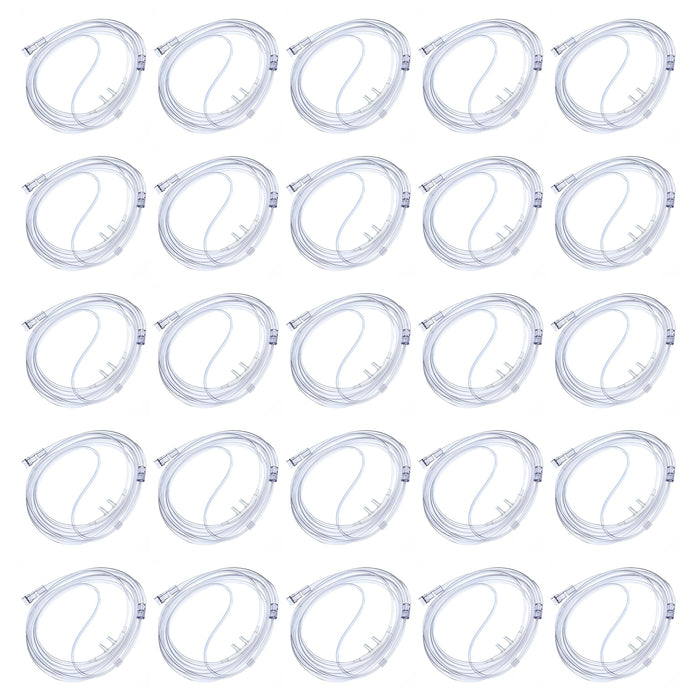 Softech Oxygen Nasal Cannulas with Tubing 25-Pack
