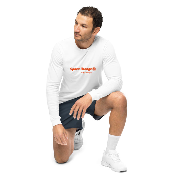 Space Orange K Unisex Long Sleeve Tee