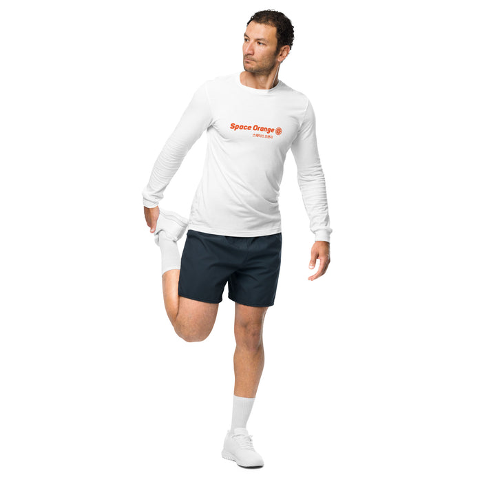 Space Orange K Unisex Long Sleeve Tee