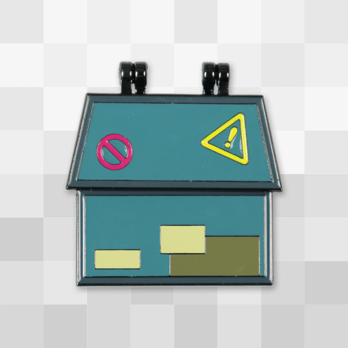 Spamton Dumpster Hinged Pin