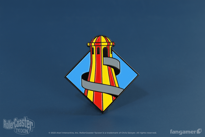 Spiral Slide Enamel Pin