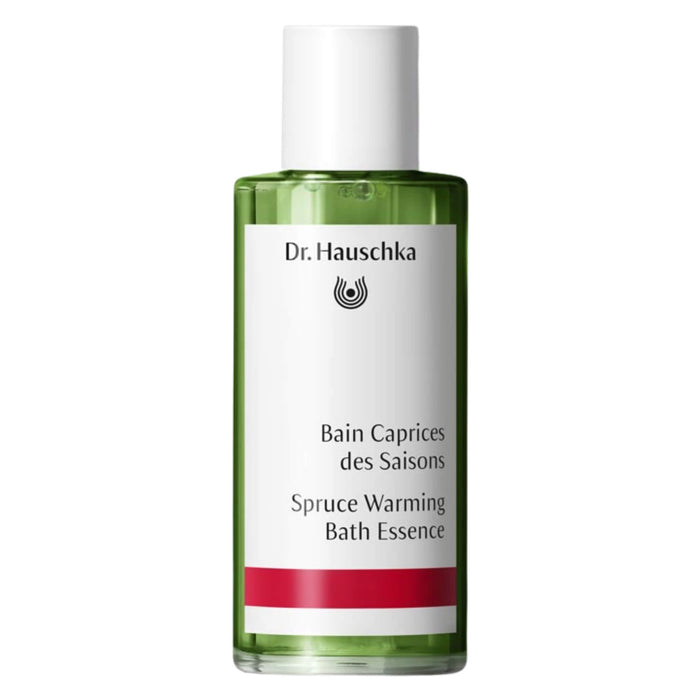 Bottle of Dr. Hauschka Spruce Warming Bath Essence 100ml