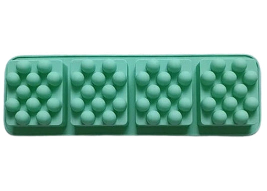 Square Massage Bar Mold - 4 Cavity