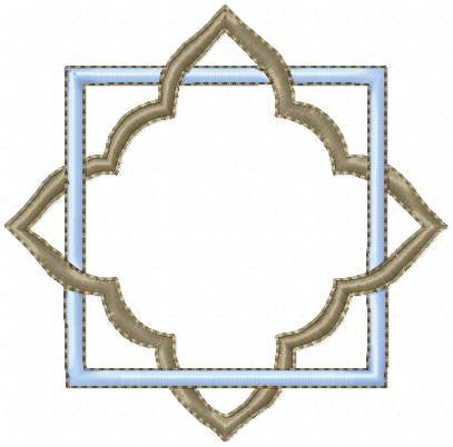 Square  Moroccan Frame