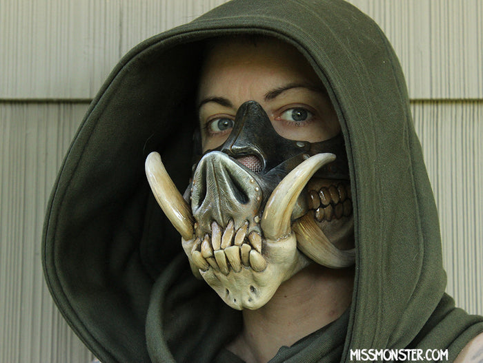 STEEL SKULL HOG MASK- DO IT YOURSELF BLANK PRE-ORDER **3-8 WEEK PRODUCTION TIME**