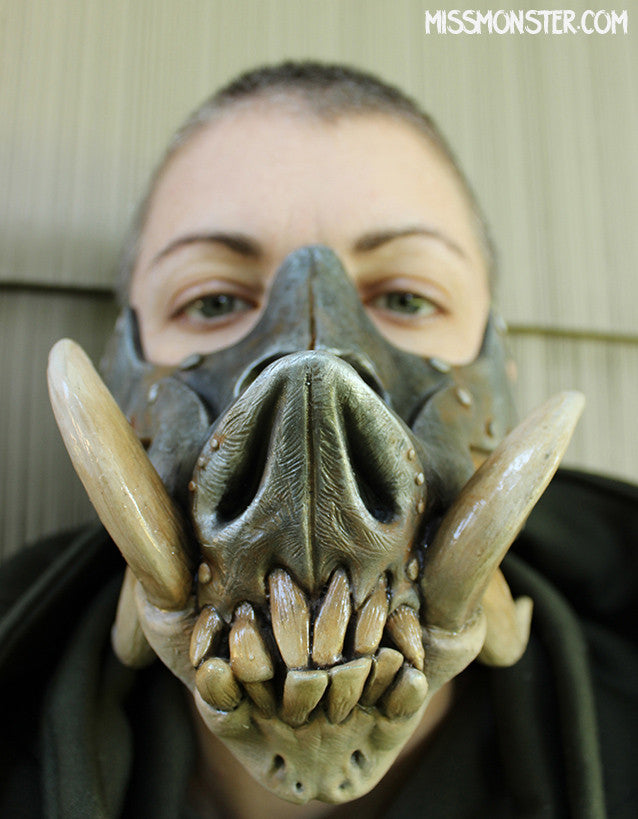 STEEL SKULL HOG MASK- DO IT YOURSELF BLANK PRE-ORDER **3-8 WEEK PRODUCTION TIME**