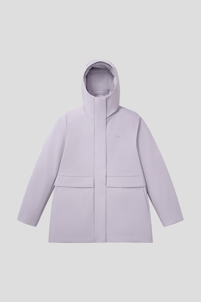 StormCurve – Women’s Windproof Waist-Cinched Down Coat (Mid-Length, Extreme Warmth)