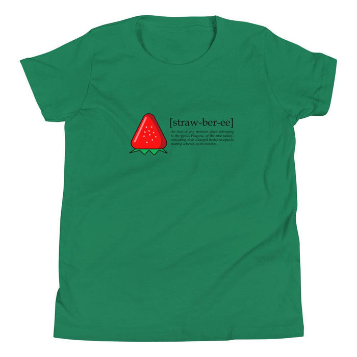 Strawberry [straw-ber-ee] Youth Premium T-Shirt - Billyforce Shop
