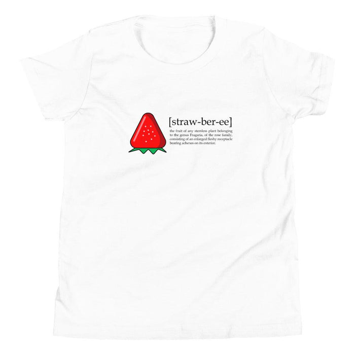 Strawberry [straw-ber-ee] Youth Premium T-Shirt - Billyforce Shop