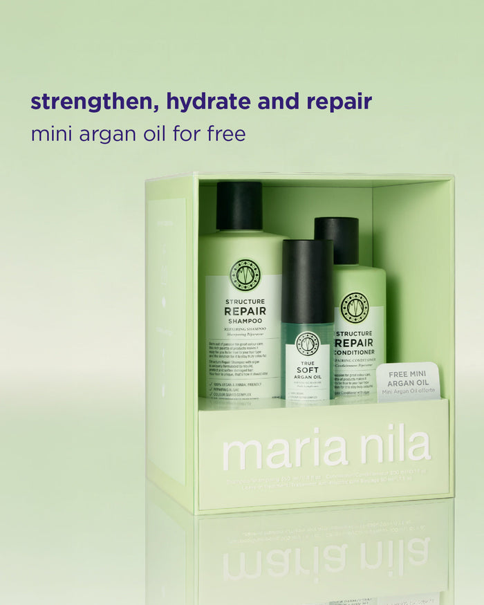 Structure Repair Beauty Box - Maria Nila holiday gift set at Solvi Salon, Boise, Idaho (photo 3)