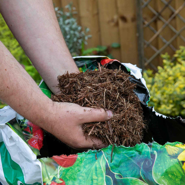Strulch Organic Wheat Straw Mulch 100L