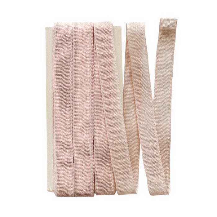 Studio Carta Loose Weave Cotton Ribbon - Blush