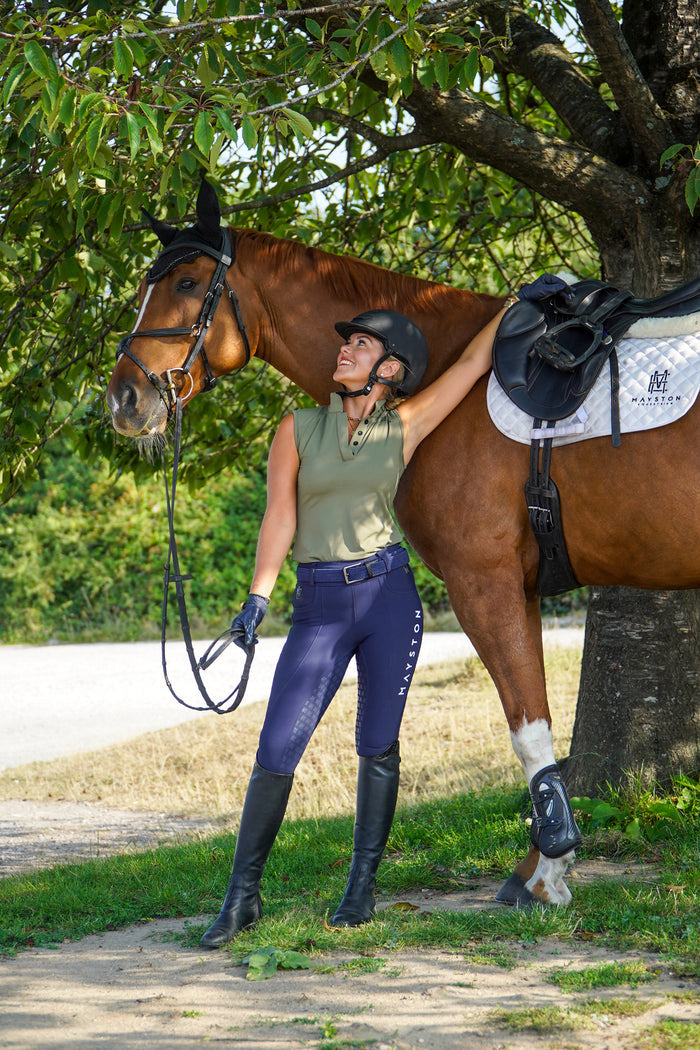 Studland Performance Full Seat Breeches | Navy