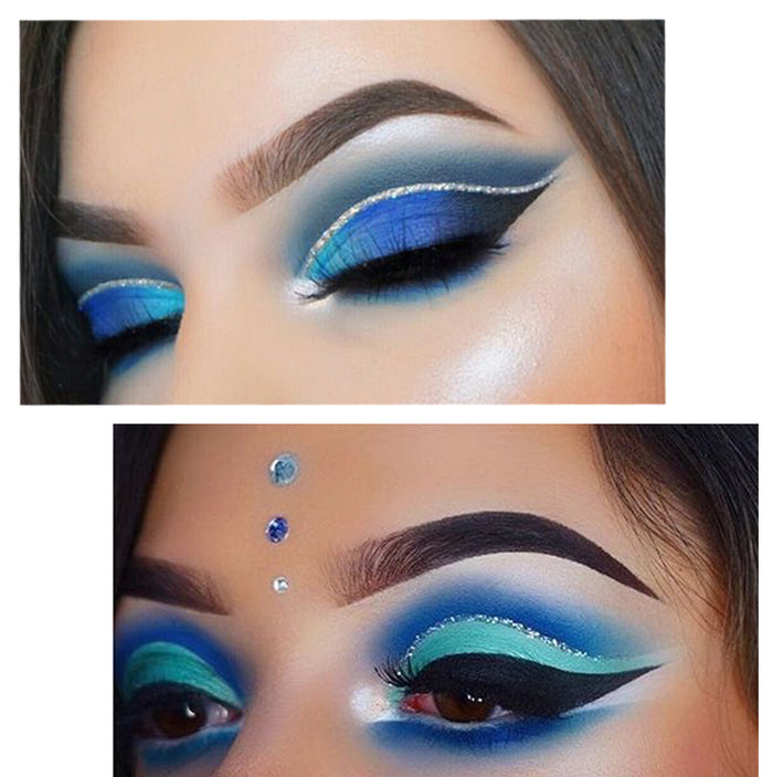 SUET NEI Blue Series Monochrome Matte Eyeshadow T4090