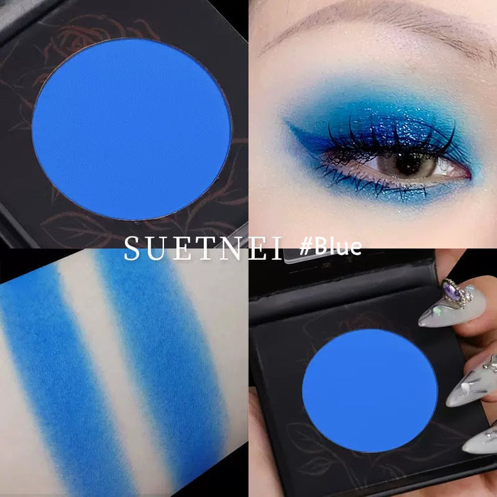 SUET NEI Blue Series Monochrome Matte Eyeshadow T4090