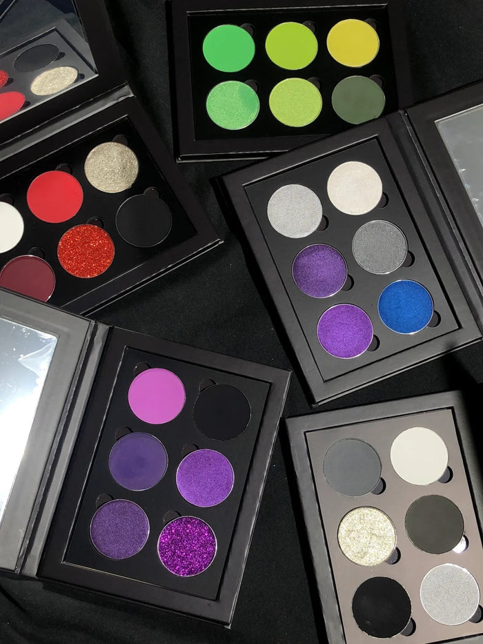SUET NEI Gothic Style 6 Colors Eyeshadow Palette T4082