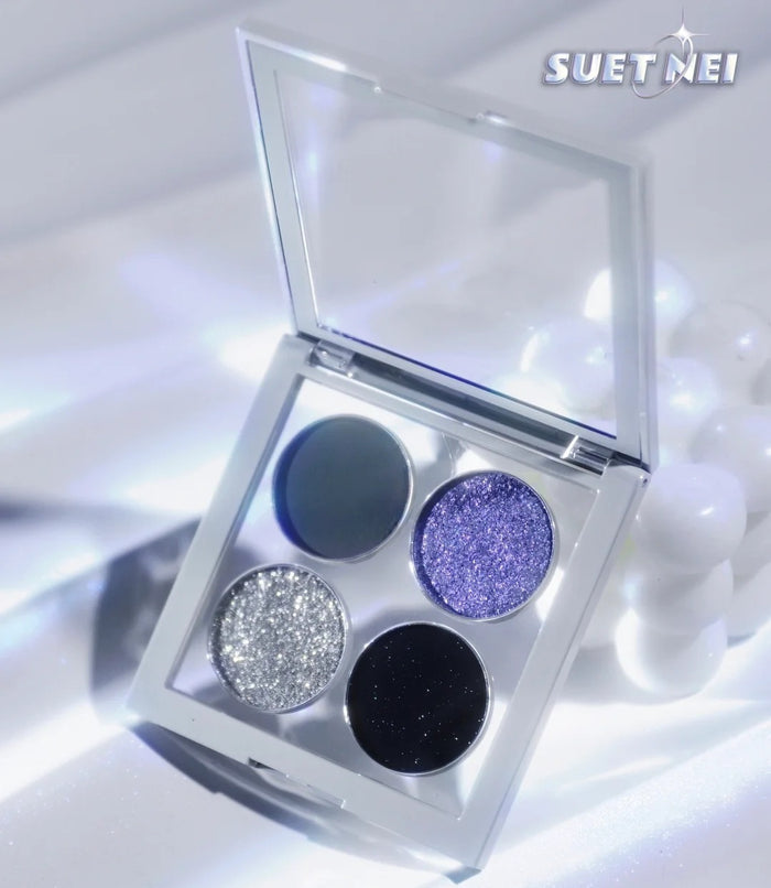 SUET NEI Matte Polarized Pearlescent 4 Colors Eyeshadow Palette T4083