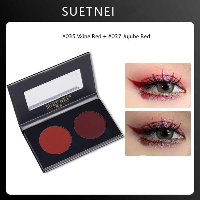 #035 Wine Red + #037 Jujube Red