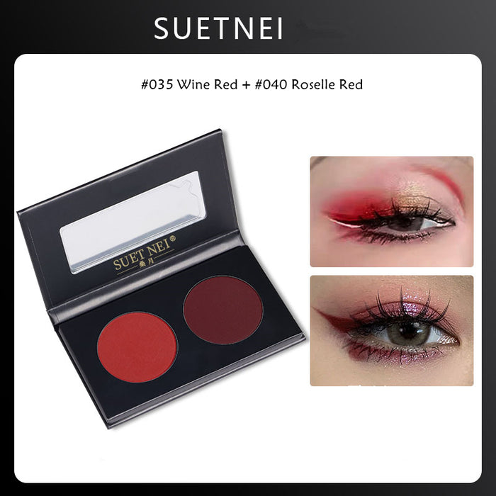 #035 Wine Red + #040 Roselle Red