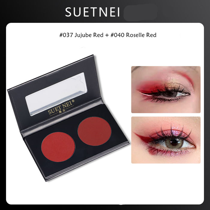 #037 Jujube Red + #040 Roselle Red