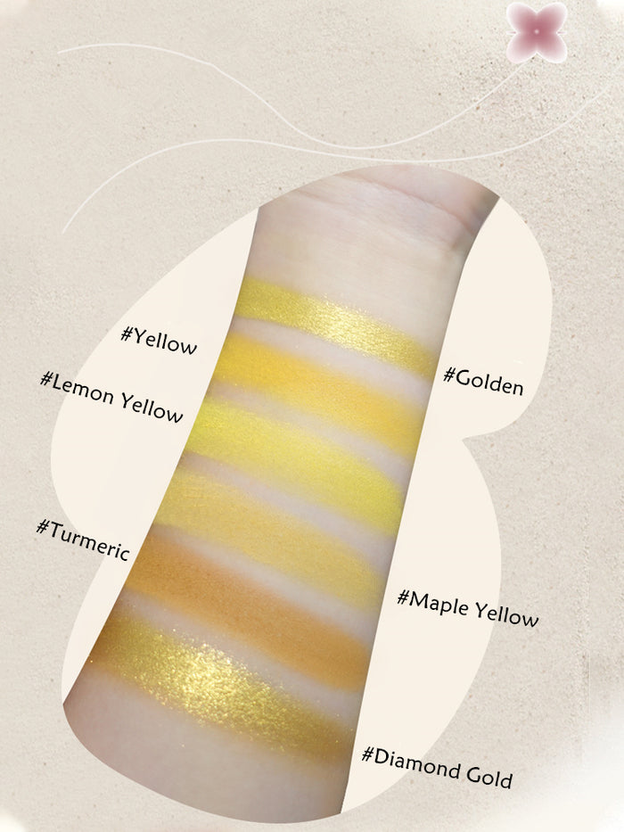 SUET NEI Yellow Series Monochrome Matte Eyeshadow T3906