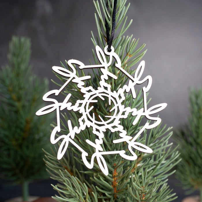Swear Word Ornaments