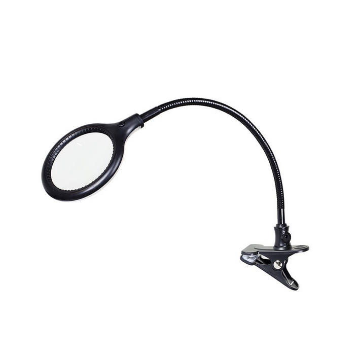 Tabletop Magnifying Led Light With Clamp