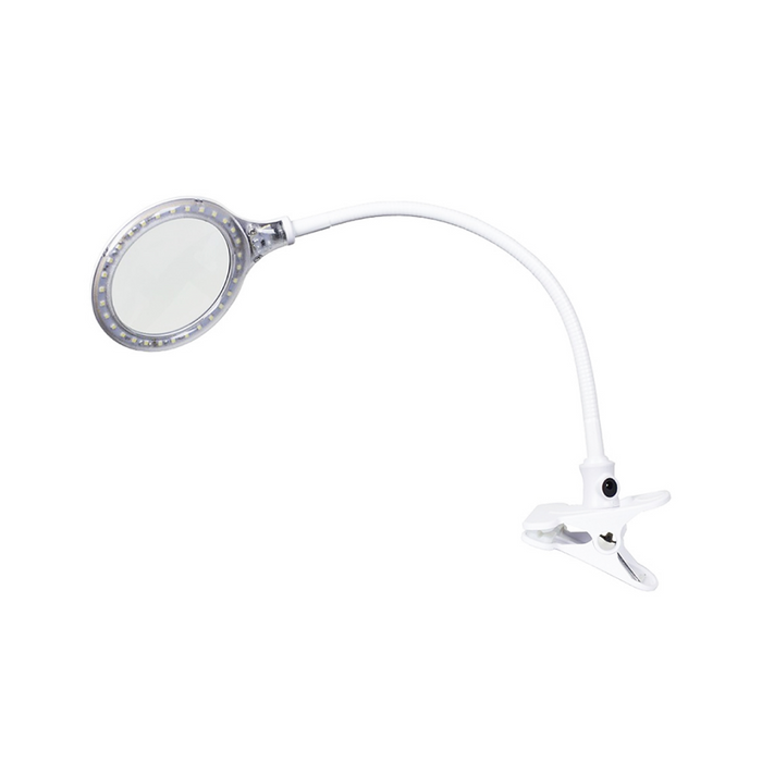 Tabletop Magnifying Led Light With Clamp