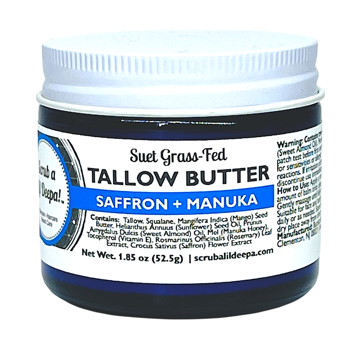 Tallow Moisturizer - Saffron + Manuka