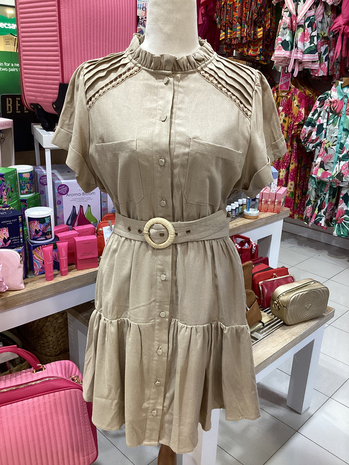 Tan Dress
