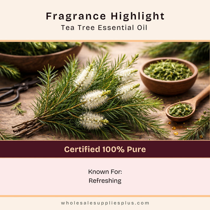 Tea Tree Essential Oil - close-up