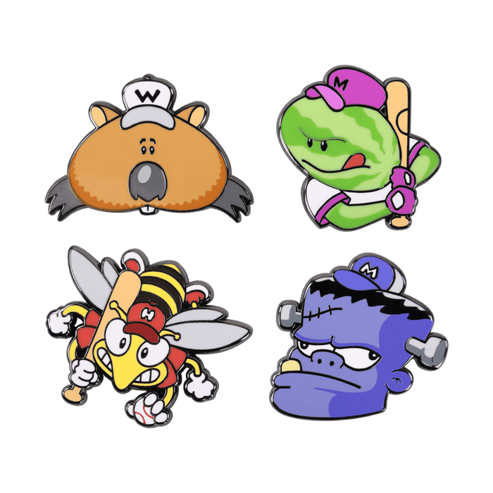 Team Logos Pin Set
