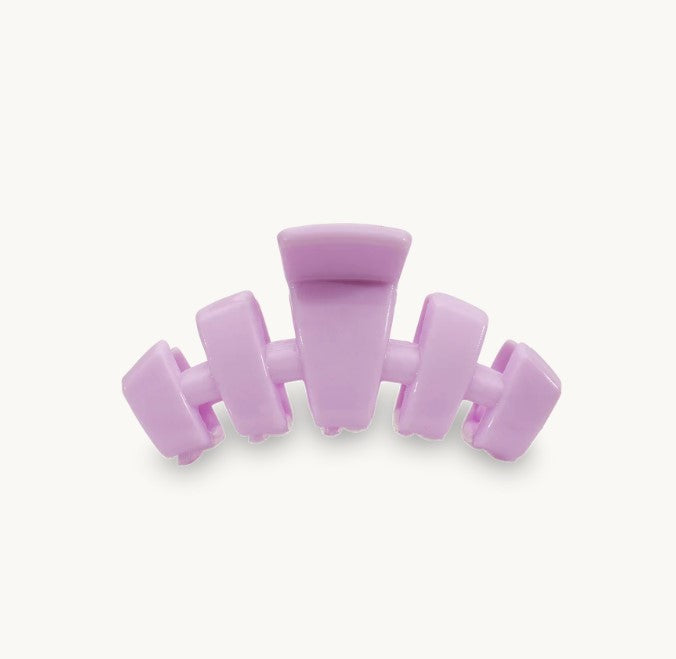 Teleties Classic Clip Tiny Hair Accessories in Lilac at Wrapsody