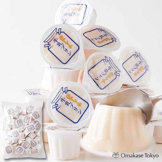 Tennen Seikatsu One Bite Milk Pudding 40 Pieces