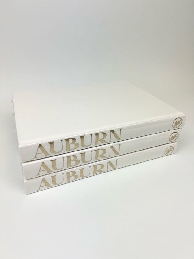 The Blank Book Auburn Books in Snowflake at Wrapsody