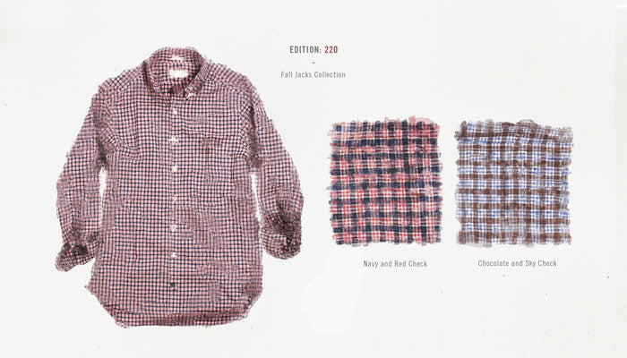 The Jack in Navy & Red Check