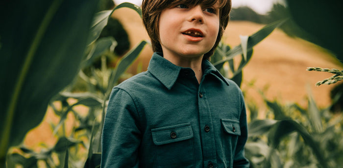 The Little Yosemite Shirt in Deep Ocean