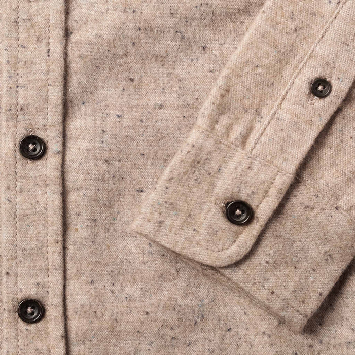 The Little Yosemite Shirt in Oat Donegal