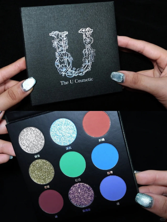 THE U COSMETICS 9 Color Chameleon Eyeshadow Palette (1.0) T4080